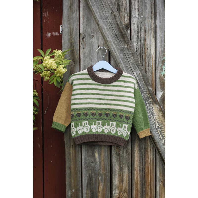 Sebbi genser og bukse - Alpakka wool