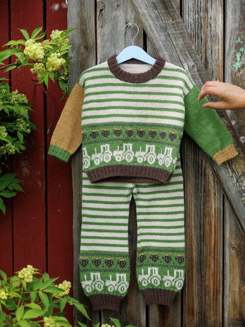 Hovedbilde Sebbi genser og bukse - Alpakka wool